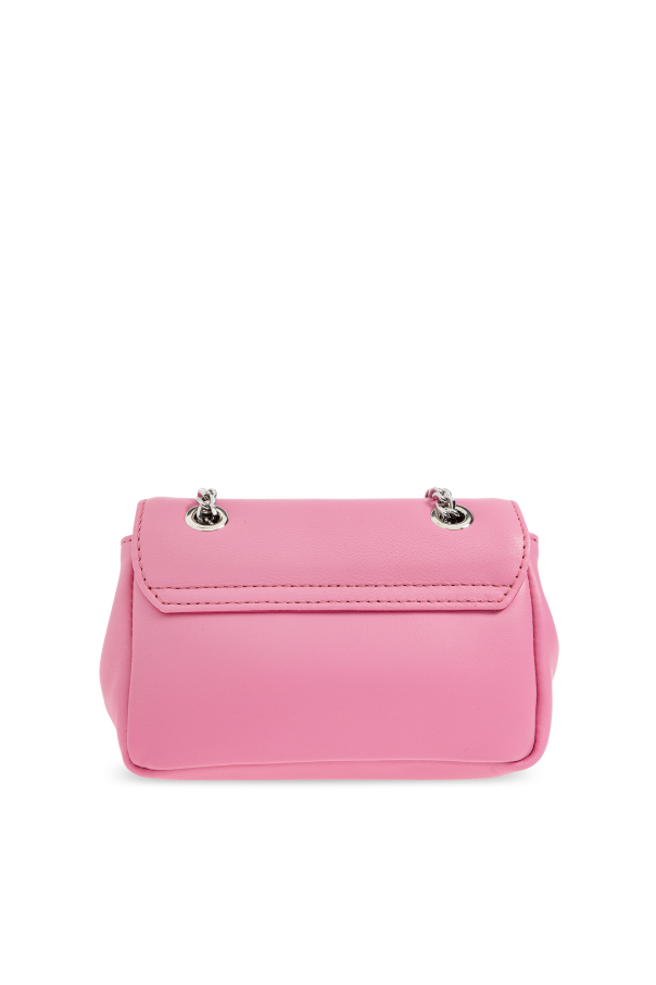 Pink Leather shoulder bag Vivienne Westwood